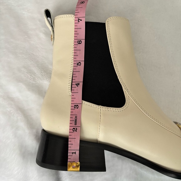 SAM EDELMAN Torance Chelsea Square Toe Ankle Leather Boot--NEW--7 - Picture 15 of 15